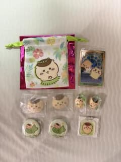 ちいかわ くりまんじゅう 巾着 ホイップマグ もぐもぐ本舗 缶バッジ 9点のサムネイル