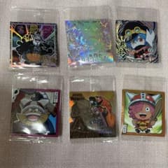 ワンピース シールウエハース ルフィ　ニカ　等　6枚セット