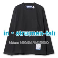 美品 in•stru(men-tal) ロンT 黒 BLACK 48 - メルカリ