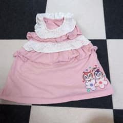 アンパンマンピンクドレスと水色ショートパンツセットのサムネイル