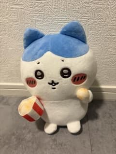 ちいかわ いっしょに食べよポップコーンぬいぐるみ ハチワレのサムネイル