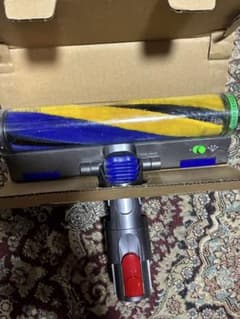 Dyson 純正v12Fluffy Optic クリーナーヘッド - メルカリ