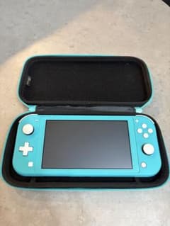 Nintendo Switch Lite ターコイズ 本体 ケース付 - メルカリ