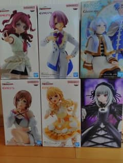 【未開封プライズ】学園アイマス・フリーレン・ローゼン計6点セットのサムネイル