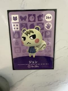 どうぶつの森　amiiboカード　ジュン 264のサムネイル