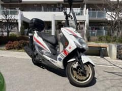 【陸送可】ヤマハ シグナスX SR 3型 台湾 SE44J フロントフォークOHのサムネイル