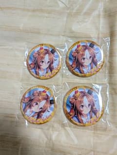 ウマ娘 コパノリッキー 缶バッジ 4個セット - メルカリ
