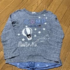 ダブルビー　長袖カットソー　120サイズ　中古のサムネイル