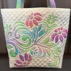 ハンドメイド ハワイアンキルト トートバッグのサムネイル