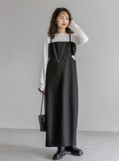 早い者勝ち！ mystic サイドスリットキャミワンピース　size2のサムネイル