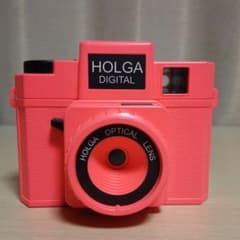 値下げ！【美品】HOLGA DIGITALネオンオレンジのサムネイル