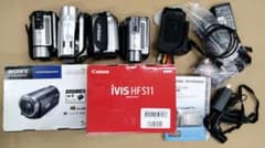 Canon SONY Victor キヤノン デジタル ビデオカメラジャンク品 - メルカリ