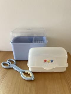 ChuChu ミルボックス　哺乳瓶　消毒　ケース　トング付き、レック　哺乳瓶消毒のサムネイル