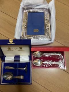 マッピン＆ウェッブ 3点セット シルバースプーン 銀食器 写真立て m96709502491_1.jpg?1762293389