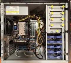 中古PCケース① ASUS P8H77-V 、CPU i7-3770他セット - メルカリ