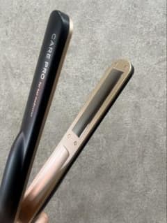CARE PRO 超音波ヘアアイロン 充電スタンド付き - メルカリ