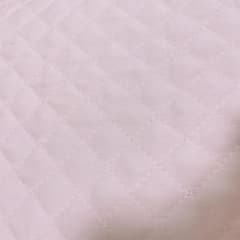 ピンク　キルト生地　45×40+αのサムネイル