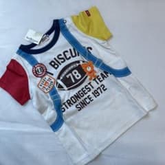 HOT BISCUITS だまし絵Tシャツ 80cmのサムネイル