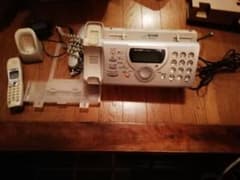 Fax 電話機　シャープ　sharp ux-f12cl  状態良好　2003年のサムネイル