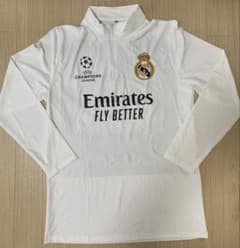 XXLサイズ！Real Madrid ユニフォーム長袖ハーフジップジャージ上のみ