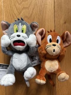 トムとジェリー ぬいぐるみセット 約15cm