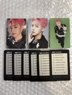 공식 NCTDREAM 드리쇼 4 스크래치 트레카 론준 컴프