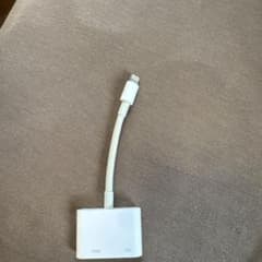Apple lightningHDMI変換アダプター 純正のサムネイル