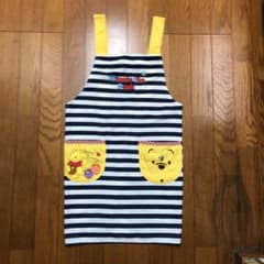 ともち様専用　エプロン　kids 150 プーさんのサムネイル