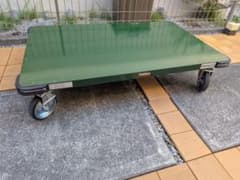 トラスコ中山 TRUSCO 鋼鉄製平台車 1200X750 使用1回 