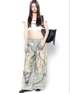 THEREDTHREAD S print denim 1 toys - メルカリ