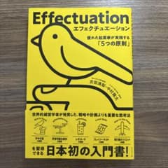 Effectuationエフェクチュエーション 優れた起業家が実践する5つの原則のサムネイル