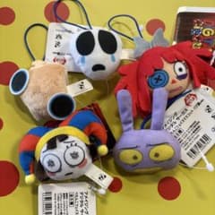 アメイジング デジタル サーカス ぺたんこフェイスマスコット 5種セットのサムネイル