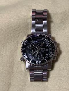 SEIKO　クロノグラフ　メンズ　腕時計のサムネイル