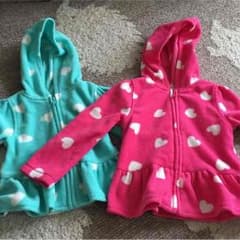 【最終値下げ】女の子服♡OLD NAVYパーカーsize80.90のサムネイル