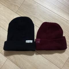 nano universe BEAMS ニット帽 2点セットのサムネイル