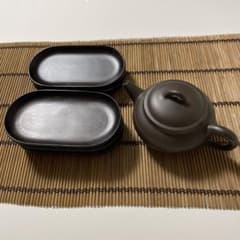 中国茶用　急須、茶托、すのこ　セットのサムネイル