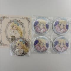 アイカツスターズ　ひめ　缶バッジ 5点セット　ステッカーのサムネイル