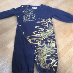☆葵☆様 専用 豊天商店 長袖 ロンパース 50〜60のサムネイル