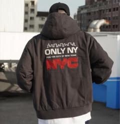 未使用】Only NY NYC Skyline キルトジャケットビンテージ黒 - メルカリ