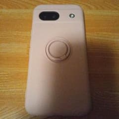 Google Pixel 7a ケース リング付き ピンク