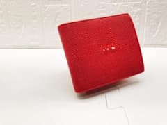 ☆値下げ継続中☆【新品・高級品】ガルーシャ2つ折り財布 キャビア