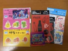 企業ドリンク購入特典シールなどのサムネイル