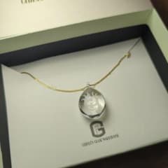 ジブリパーク限定 ラピュタ HARIO 飛行石ネックレス クリアカラー