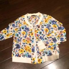 【SALE】花柄アウターのサムネイル