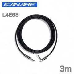 CANARE 카나레 L4E6S 3m 기타 실드 스트레이트 L형 플러그