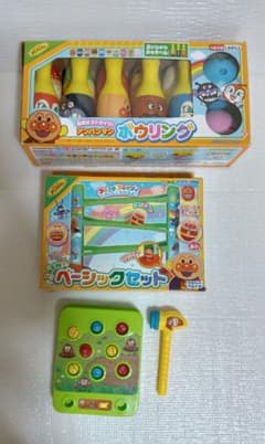 Anpanman Bowling, Basic Set, and 3 other items