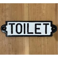 ★アイアンサイン/プレート★ 「TOILET」のサムネイル