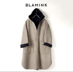 blamink ブラミンク リバーシブルチェックコート 38 - メルカリ