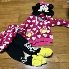 BABYDOLL ミニー パーカー 上下 120cm 値下げしましたのサムネイル
