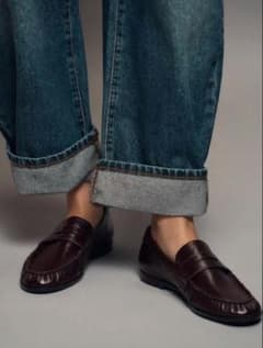 ZARA ローファー ブラウン 38のサムネイル